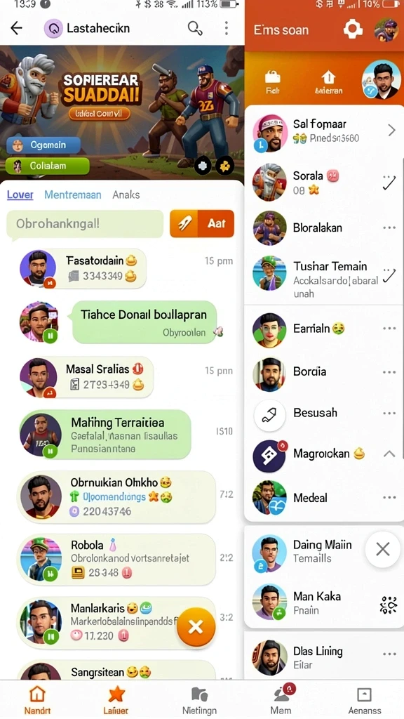 api5000 - Karakter unik dengan desain yang menarik.