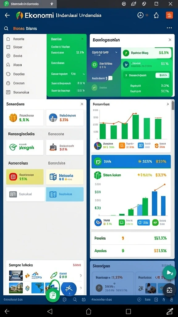 cuangila - Tampilan layar utama dengan desain modern.