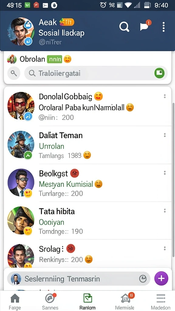dunia77 - Berbagai misi seru yang menantang para pemain.