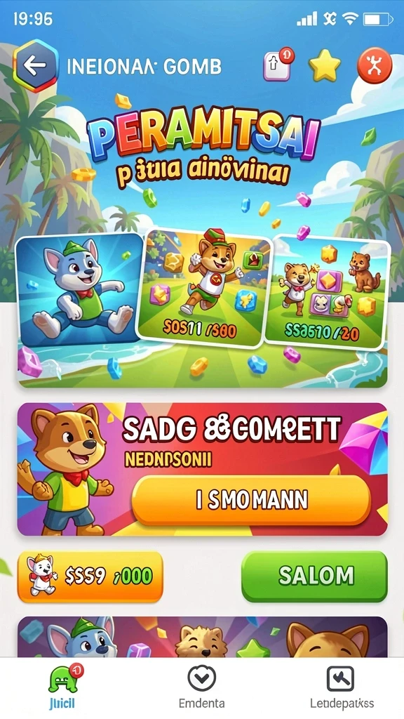 gg999 - Tampilan menu utama GG999 yang menarik.