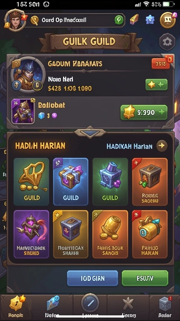 hoye55 - Sistem karakter dengan kemampuan unik dan beragam.