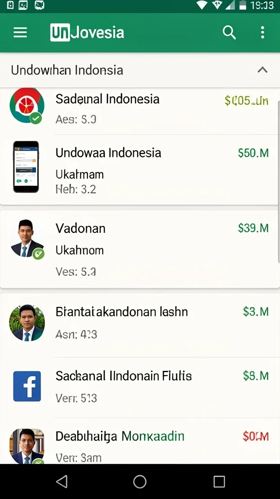 imbaslot - Tampilan antarmuka yang menarik dan intuitif.