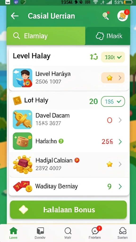 koin138 - Sistem reward menarik dengan koin dan item.