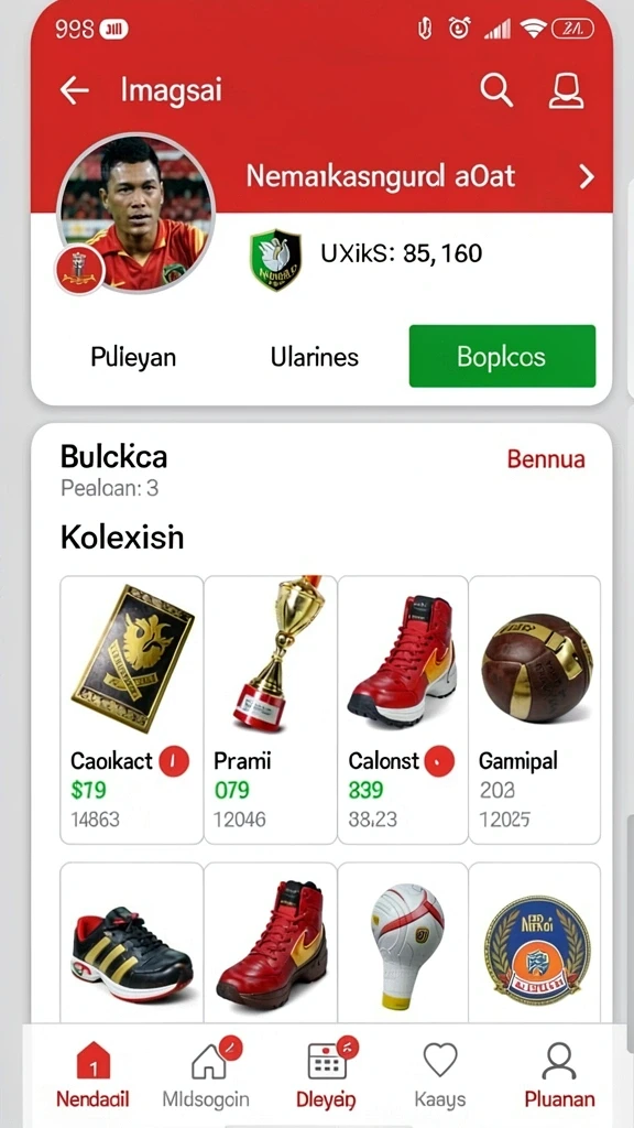 koitoto - Karakter unik yang dapat dipilih untuk bermain.