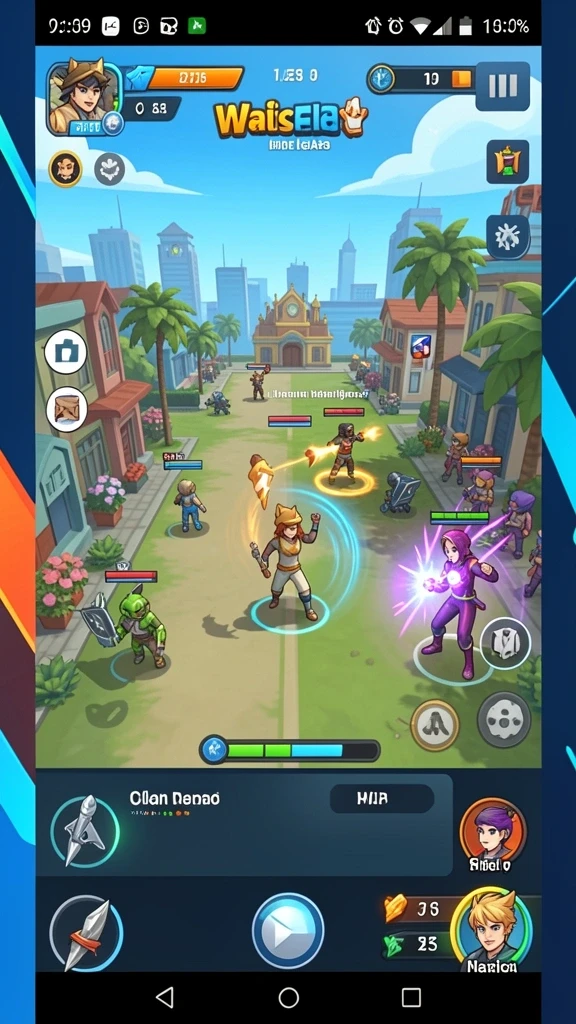 rajampo - Tampilan awal game yang menarik dan penuh warna.