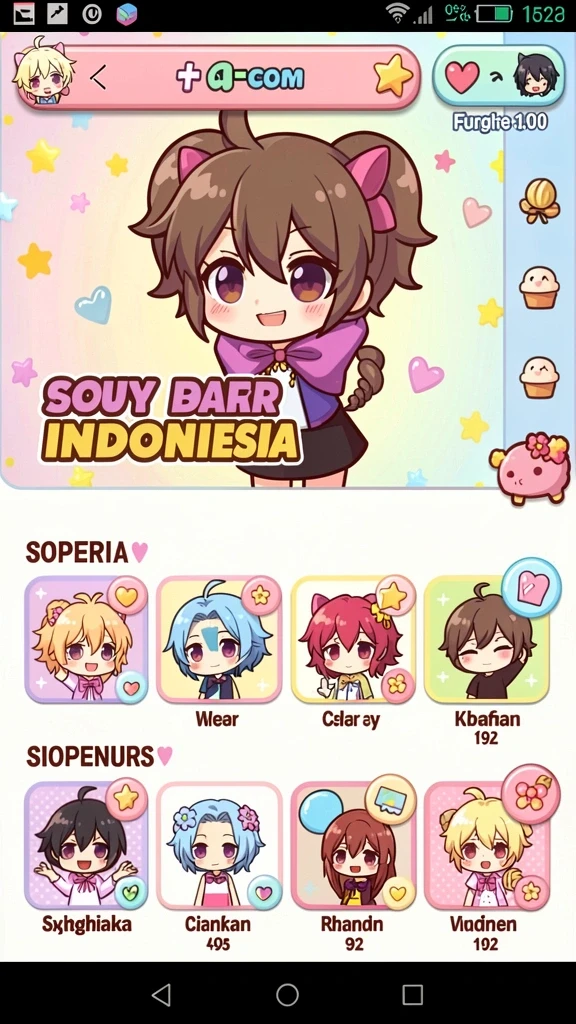 supervip - Grafis yang menarik dengan efek suara berkualitas.