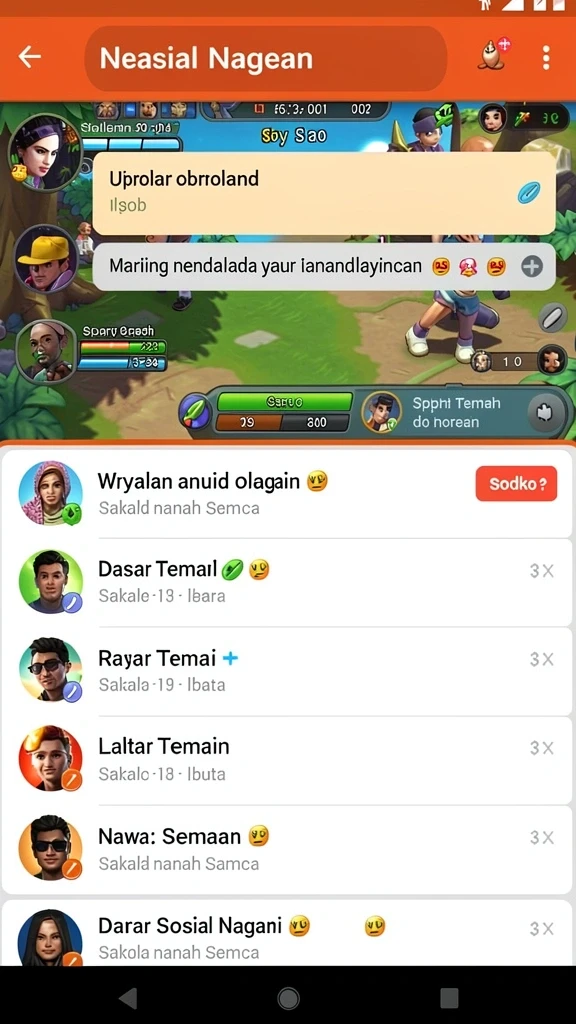 vm777 - Screenshot menunjukkan tampilan menu utama VM777 dengan desain yang menarik.